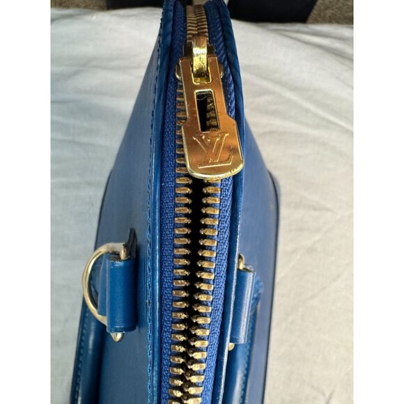 Louis Vuitton Alma PM Blue‎ Epi Leather Handbag with COA - Picture 12 of 13